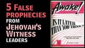 Jehovah’s Witnesses: beliefs practices and ERRORS